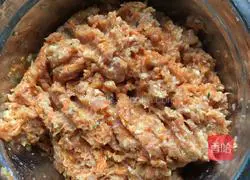 Illustration of how to make pork and carrot stuffed dumplings 3