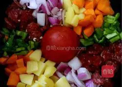 Illustration of tomato braised rice 8