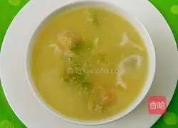 Illustration of how to cook dumplings with polenta 8