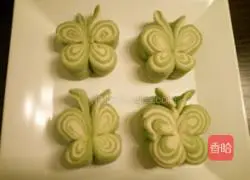 Illustration of how to make butterfly steamed buns 14