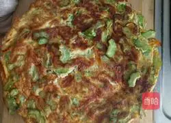 Bitter Melon Egg Pancake Recipe Illustration 6