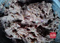 Beef with mushrooms Illustration of how to make stuffed dumplings 6