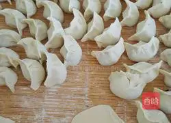 Dumplings stuffed with meat and three delicacies Practice illustration 6