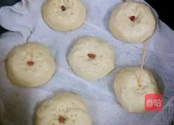 Illustration of how to make sweet potato blossom steamed buns 10