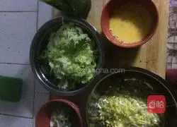 Illustration of how to make nutritious vegetable cakes 2