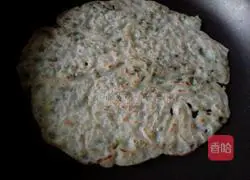 Illustration of how to make pan-fried scallion pancake 6