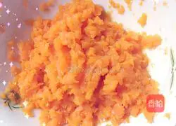 Illustration of how to make carrot steamed buns 2