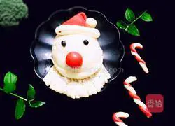 Illustration of how to make Santa Claus steamed buns 25