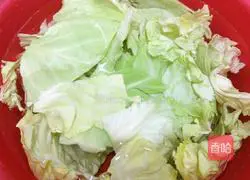 Illustration of how to make roasted duck, cabbage and fried rice 3