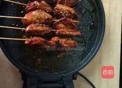 Illustration of electric pancake scale barbecue 11