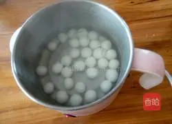 Illustration of how to make Leicha glutinous rice balls 5
