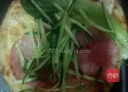 Illustration of making hand cake 6