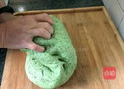 Illustration of how to make moxa leaf dumplings 7