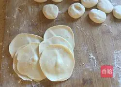 Illustration of how to make tomato and egg dumplings 13