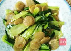 Illustration of how to make stir-fried vegetables with bean cakes 11