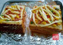 Corn Sandwich Recipe Illustration 5