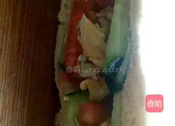 Illustration of making homemade sandwiches 8