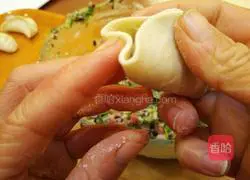 Illustration of how to wrap dumplings 6