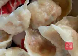 Illustration of how to make carrot stuffed dumplings 4