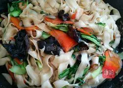 Illustration of how to make fried noodles 4