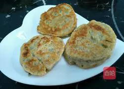 Illustration of making bean dregs and egg pancakes 7