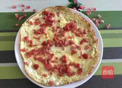 Hot Dog Egg Pancake Recipe Illustration 9