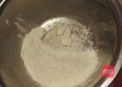 Illustration of making bean paste cake 2