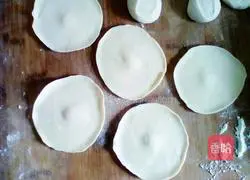 Illustration of how to make pork and green onion dumplings 9