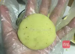 Illustration of making mashed potato cake 6