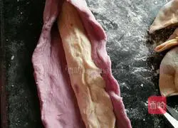 Watercolor Dumplings - Purple Sweet Potato and Carrot Recipe Illustration 6