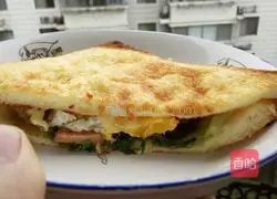 Illustration of how to make crispy sandwiches 8