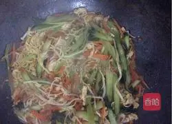 Instant fried noodles Illustration of how to do it 6