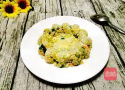 Egg Fried Rice Recipe Illustration 6