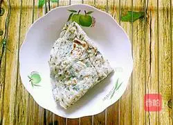 Illustration of how to make pepper leaf pancakes 10