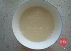 Illustration of how to make bean paste cake 3