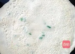 Illustration of how to make scallion noodles 5