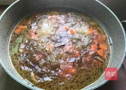 Illustration of how to make braised pork ribs with rice 14