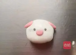 Illustration of how to make cartoon pig dumplings 6