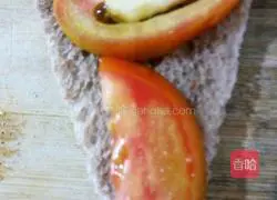 Illustration of how to make egg and vegetable sandwiches 6