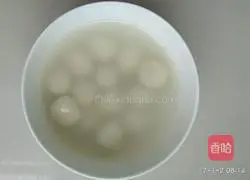 Illustration of how to make vegetarian glutinous rice balls 4