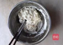 Illustration of making glutinous rice cakes (made with electric baking pan) 2