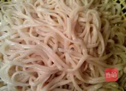 Illustration of home-style fried noodles 2