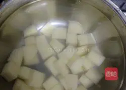 Potato Sausage Fried Rice Recipe Illustration 1