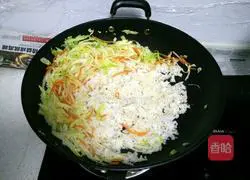 Three shredded fried rice recipes 9