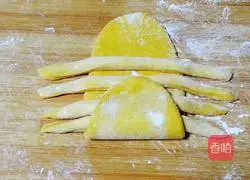 Pumpkin Crab Steamed Buns Illustration of how to do it 11