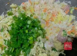 Illustration of how to make assorted fried rice 4