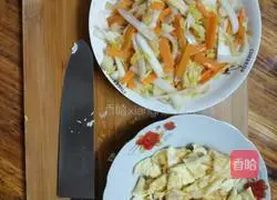 Illustration of how to make refreshing fried rice 12