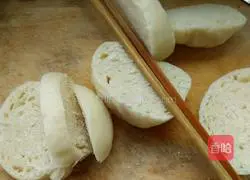 Illustration of how to make fried steamed buns and two-meter porridge with jam 3