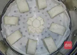 Illustration of how to make oat milk steamed buns 10