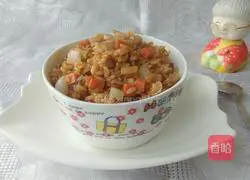 Soy Sauce Fried Rice Recipe Illustration 7